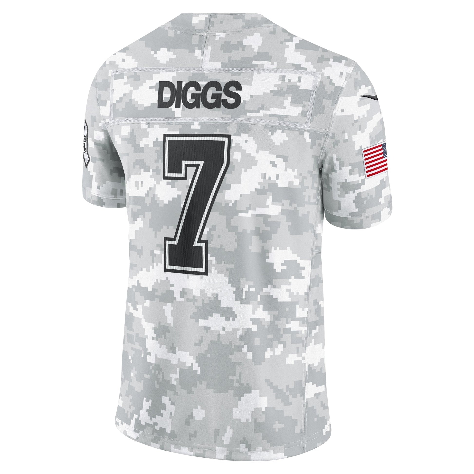 Trevon Diggs Dallas Cowboys 2024 Salute to Service Limited Jersey - Arctic Camo football jersey product view 3