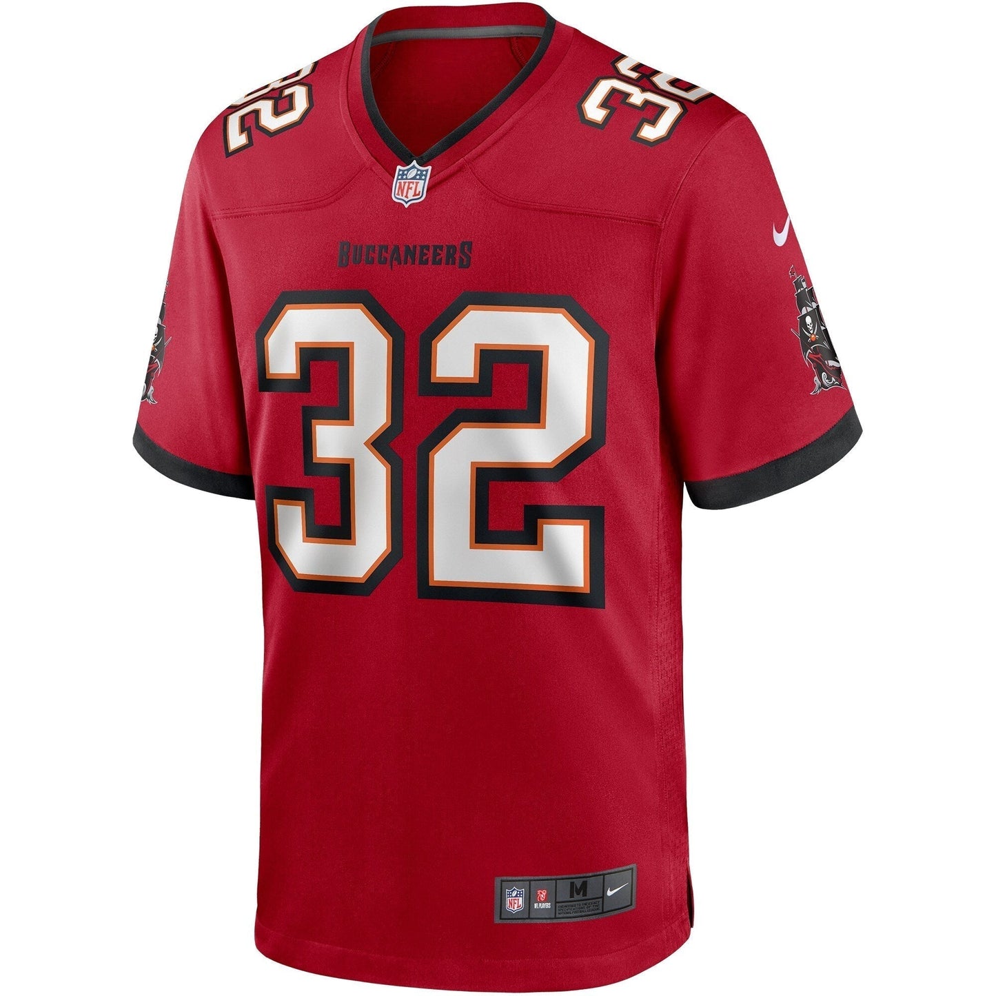 James Wilder Tampa Bay Buccaneers Game Retired Jersey - Red football jersey product view 2
