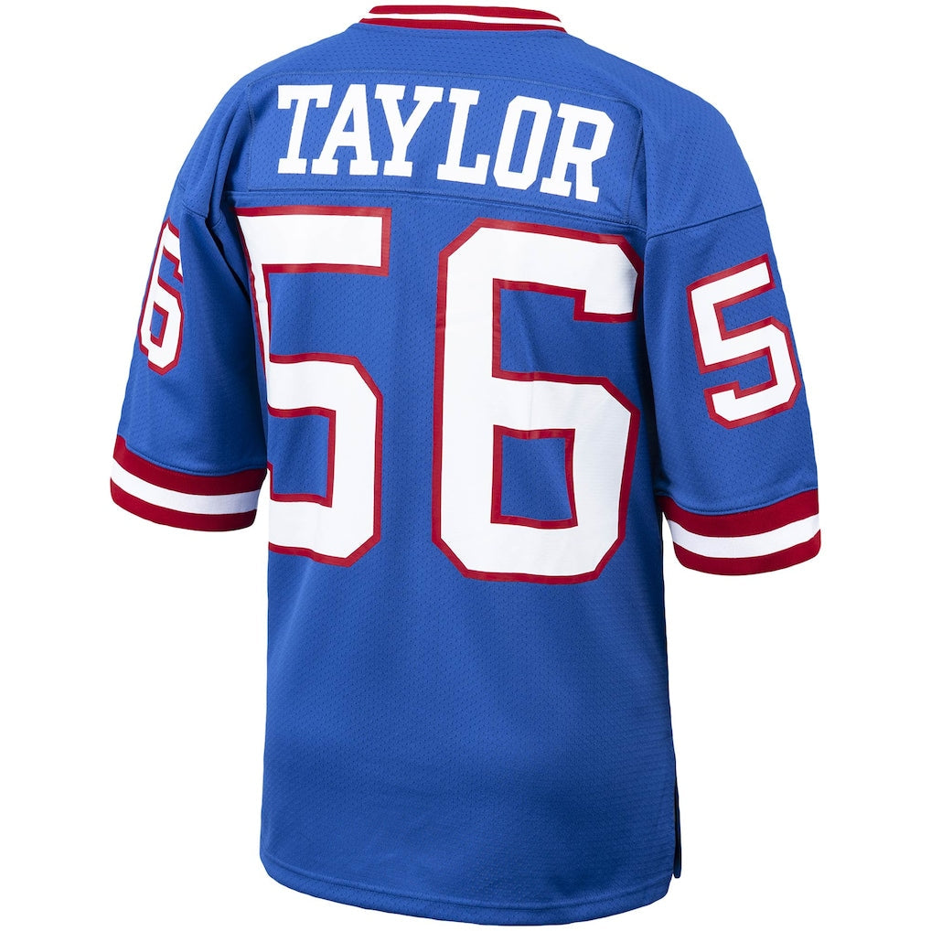 NY.Giants #56 Lawrence Taylor 1986 Royal Authentic Throwback Retired Player Jersey football jersey product view 1