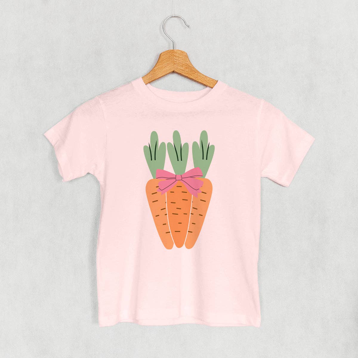 Carrot Bundle (Pink Bow) (Kids) Unisex T-shirt, Sweatshirt, Hoodie, Long Sleeve Tee - T-Shirt, Sweatshirt, Hoodie