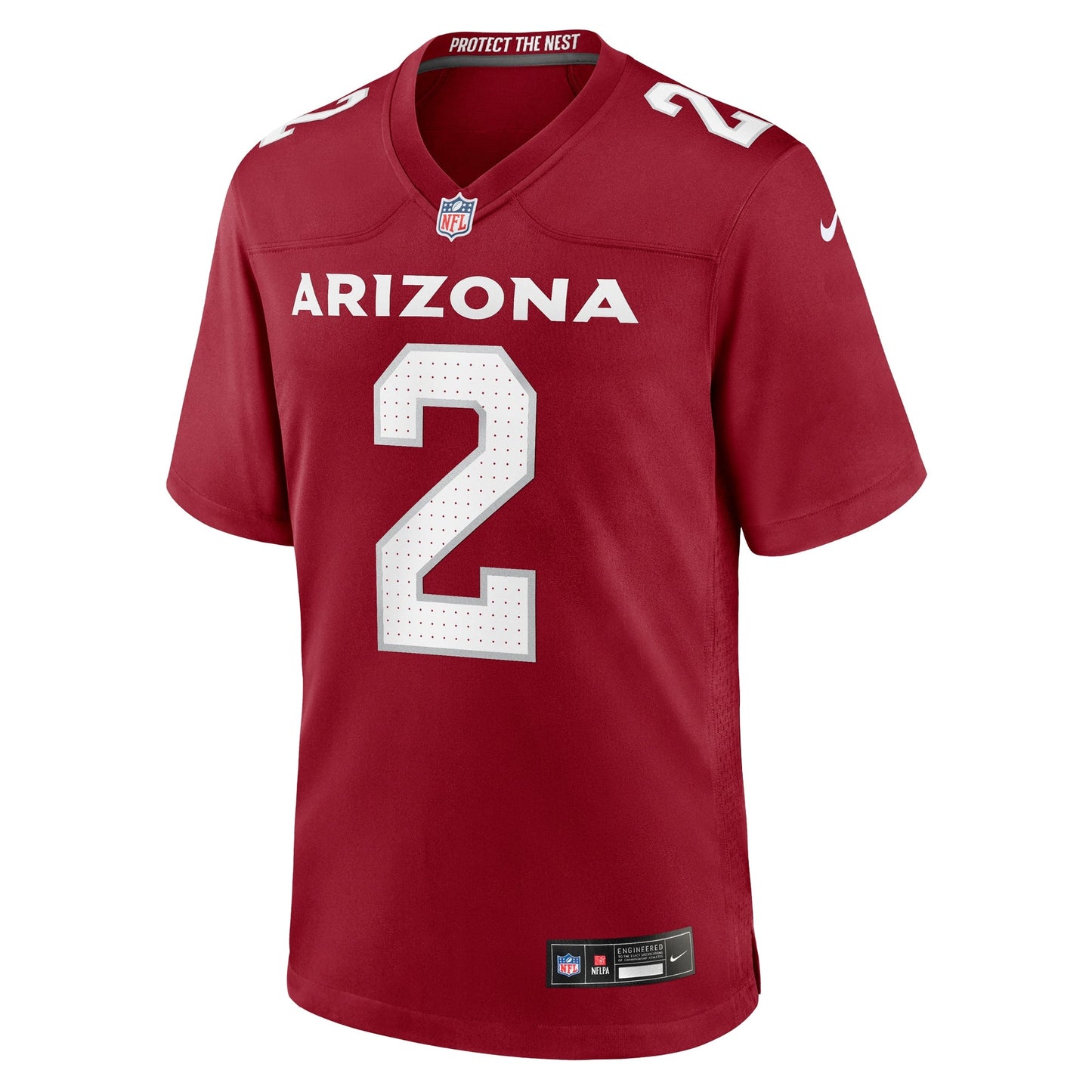 Marquise Brown Arizona Cardinals Home Game Jersey - Cardinal football jersey product view 2
