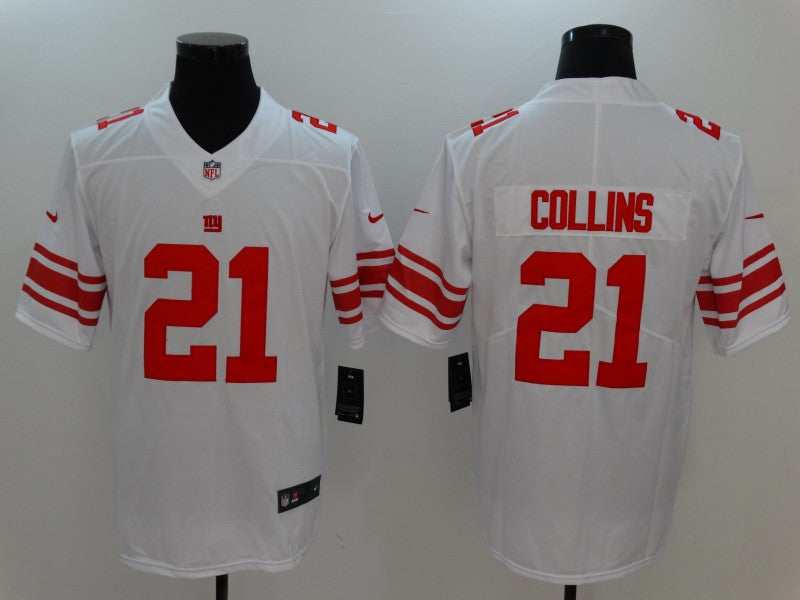 Men's New York Giants Landon Collins White Game Jersey football jersey product view 1