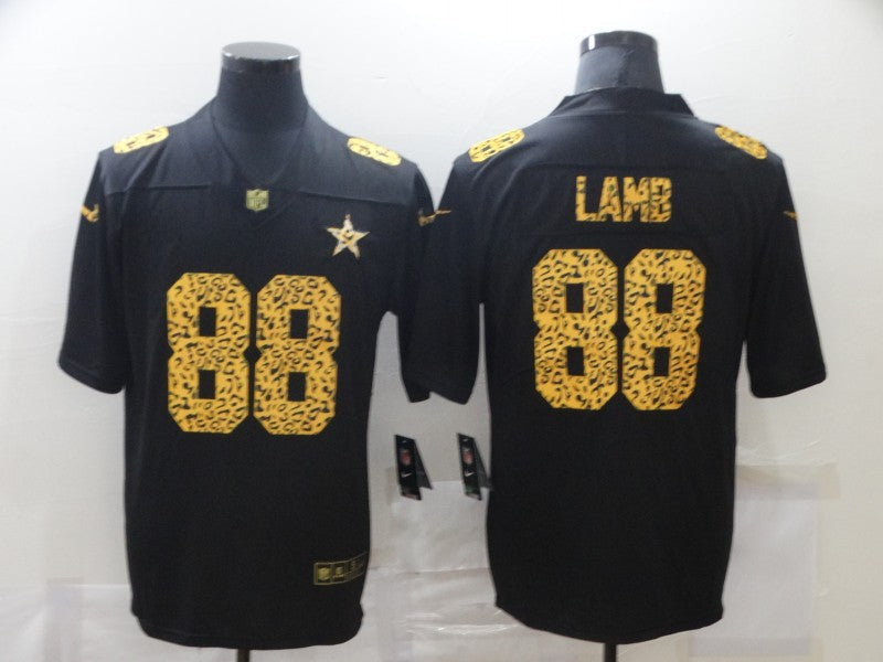 Men's Dallas Cowboys CeeDee Lamb #88 Black Game Jersey1 football jersey product view 1