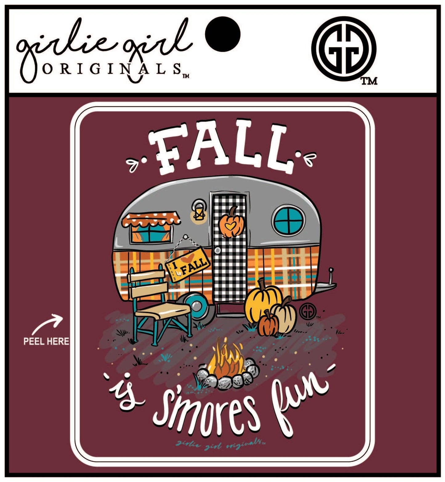 Decal/Sticker 2442 Fall S'more Fun Unisex T-shirt, Sweatshirt, Hoodie, Long Sleeve Tee - T-Shirt, Sweatshirt, Hoodie