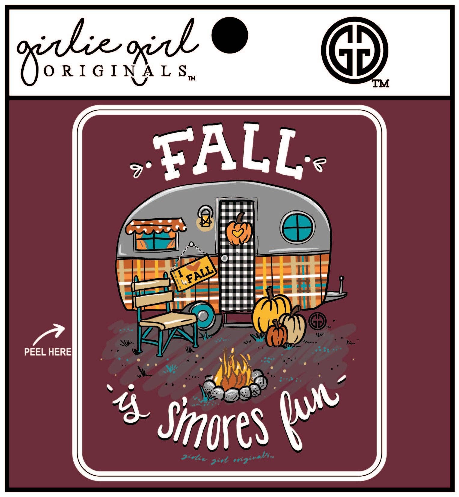 Decal/Sticker 2442 Fall S'more Fun Unisex T-shirt, Sweatshirt, Hoodie, Long Sleeve Tee - T-Shirt, Sweatshirt, Hoodie