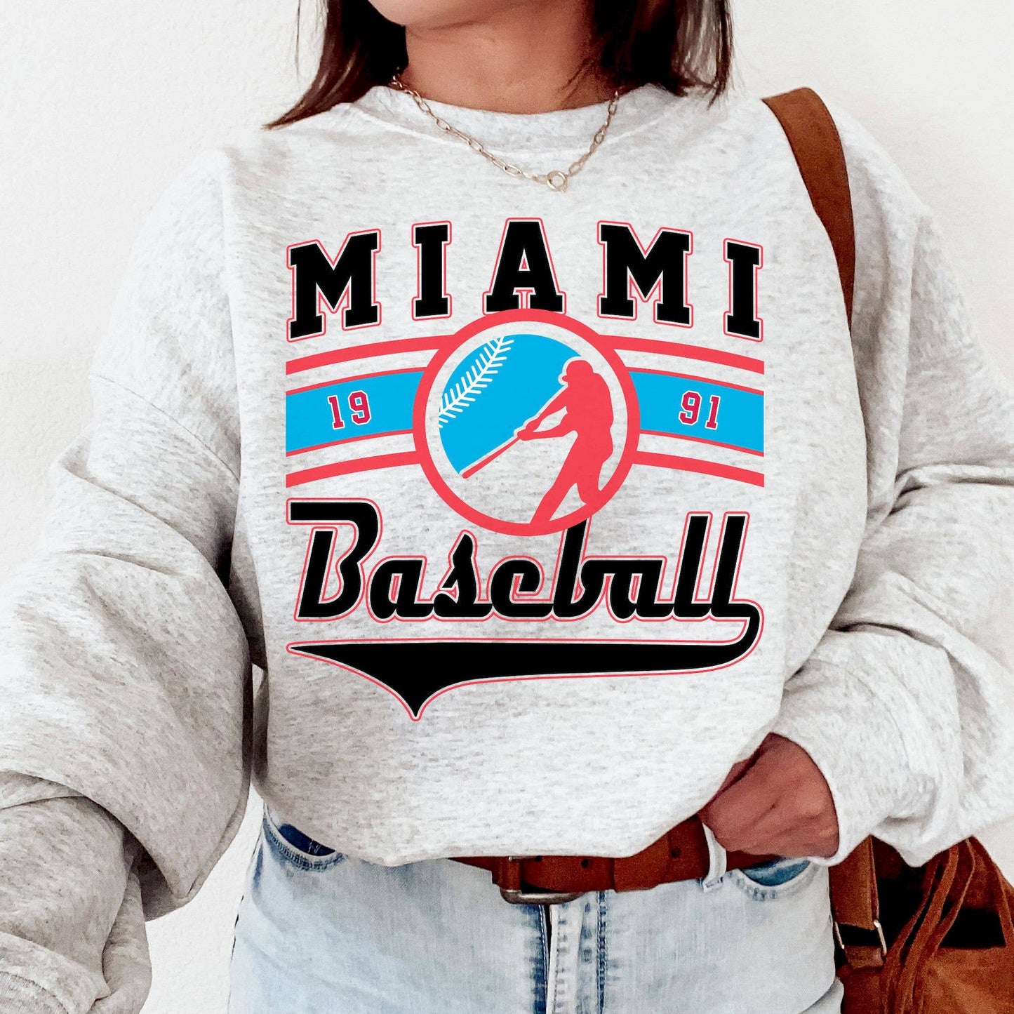 Retro Marlins Est 1991 Vintage Miami Baseball Unisex T-shirt, Sweatshirt, Hoodie, Long Sleeve Tee - T-Shirt, Sweatshirt, Hoodie
