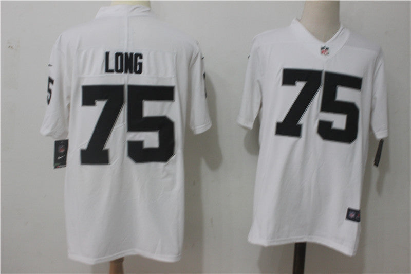 Men's Las Vegas Raiders Howie Long White Game Player Jersey football jersey product view 1