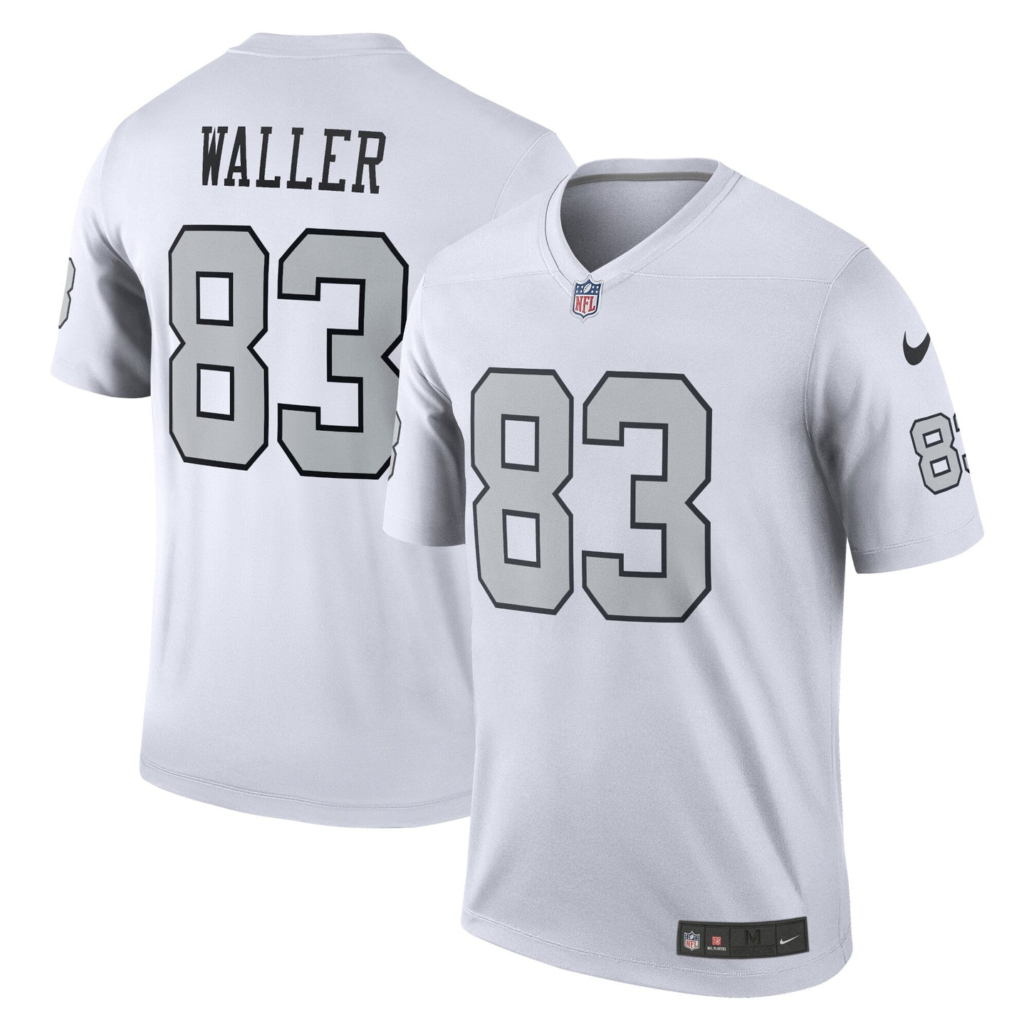Darren Waller Las Vegas Raiders Alternate Legend Jersey - White football jersey product view 1