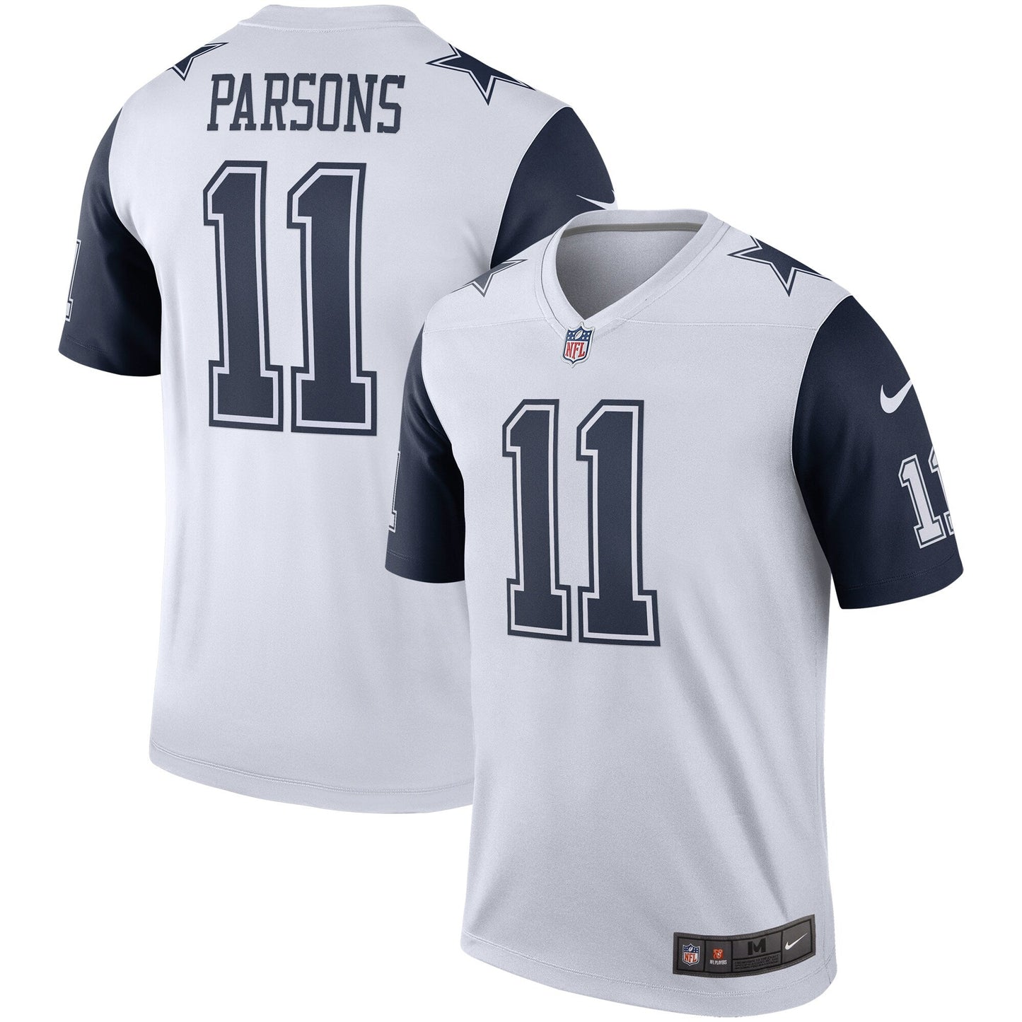Micah Parsons Dallas Cowboys Alternate Legend Jersey - White football jersey product view 1