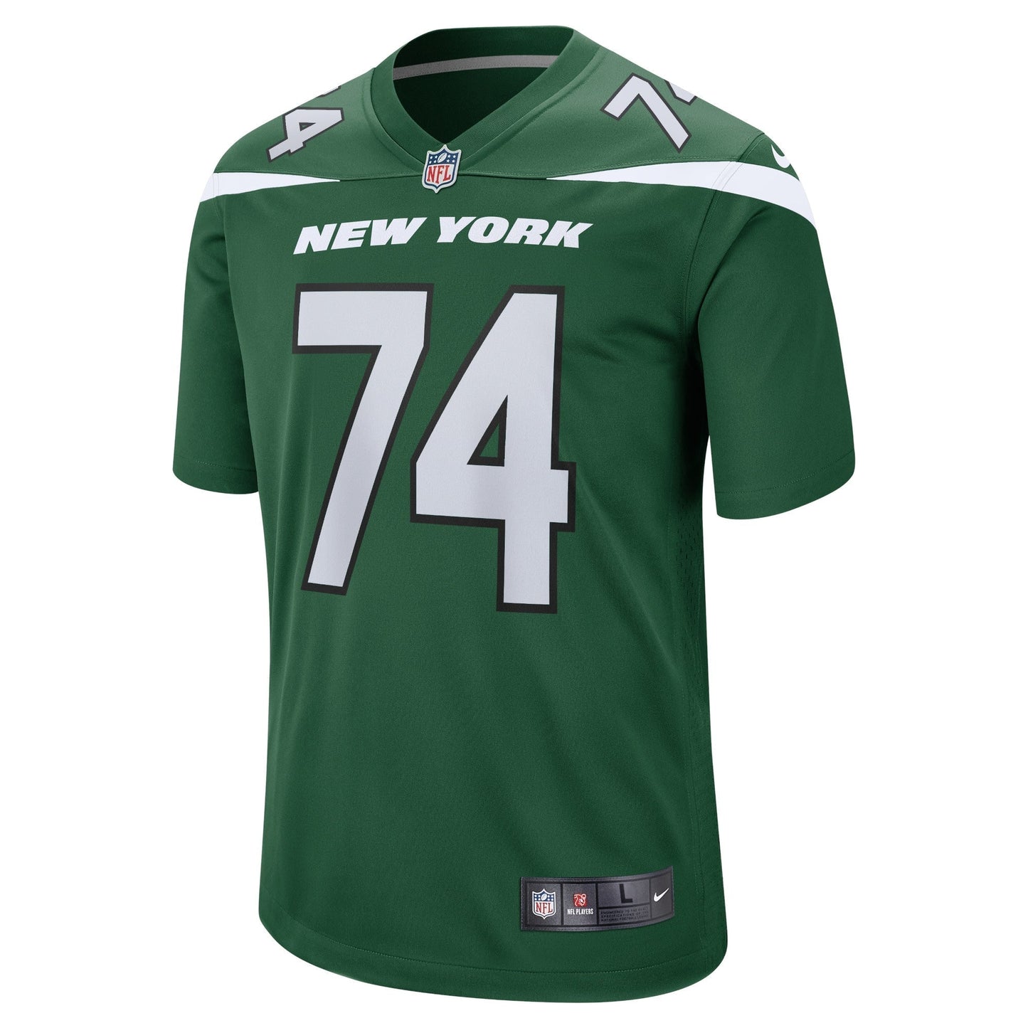 Nick Mangold New York Jets Retired Jersey - Gotham Green football jersey product view 2
