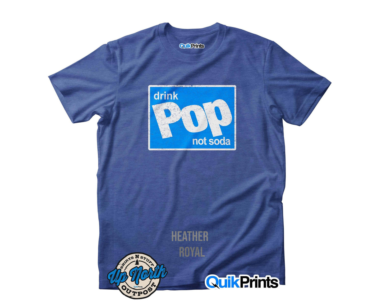 Drink Pop Not Soda Vintage Unisex T-shirt, Sweatshirt, Hoodie, Long Sleeve Tee - T-Shirt, Sweatshirt, Hoodie