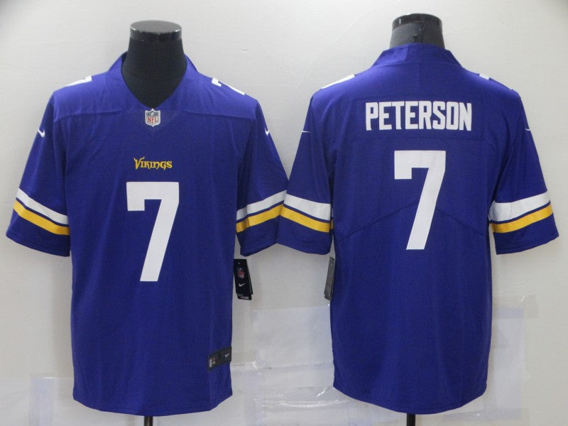 Men's Minnesota Vikings Patrick Peterson Purple Game Jersey football jersey product view 1