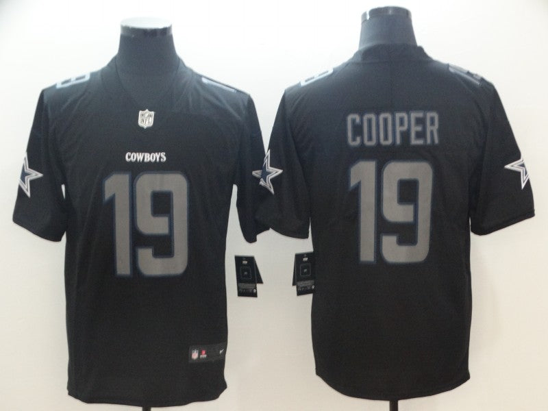 Men's Dallas Cowboys Amari Cooper #19 Black Alternate Player Game Jersey1 football jersey product view 1