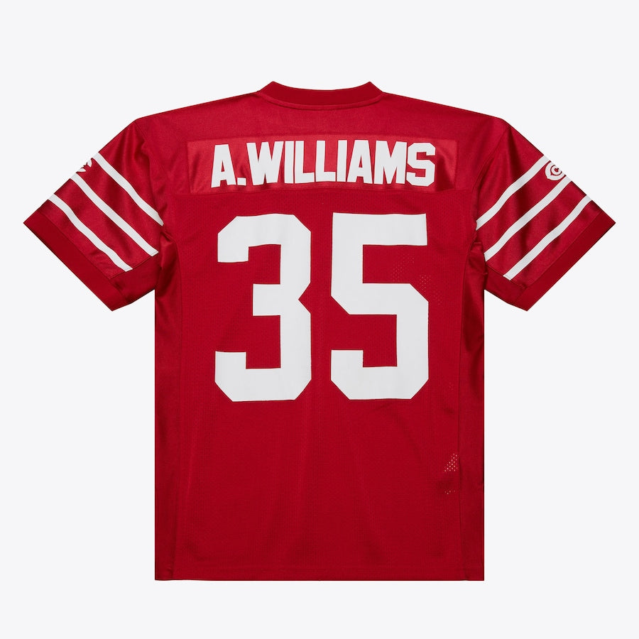 Men's Aeneas Williams Red Arizona Cardinals 1994 Jersey football jersey product view 2