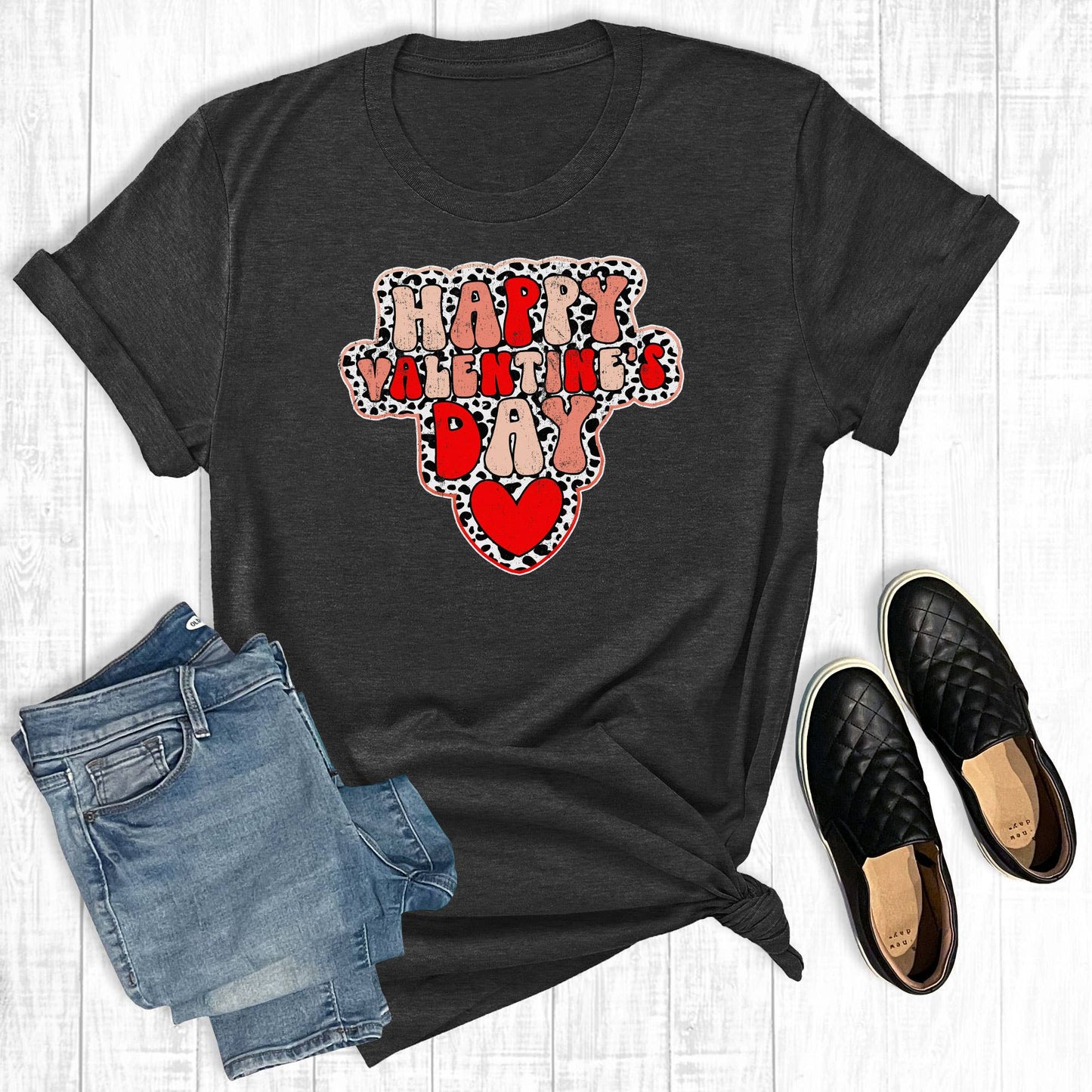 Happy Valentine's Day Unisex T-shirt, Sweatshirt, Hoodie, Long Sleeve Tee - T-Shirt, Sweatshirt, Hoodie