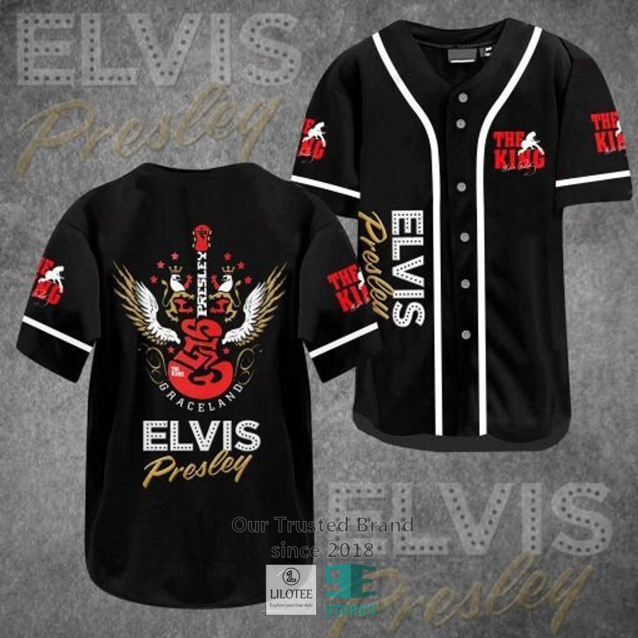 Elvis Presley Baseball Jersey Unisex T-shirt, Sweatshirt, Hoodie, Long Sleeve Tee - T-Shirt, Sweatshirt, Hoodie
