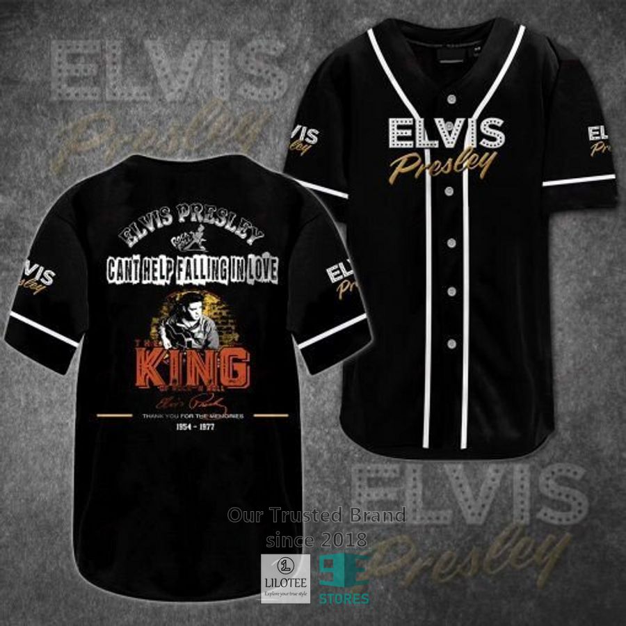 Elvis Presley Cant help falling in love Baseball Jersey Unisex T-shirt, Sweatshirt, Hoodie, Long Sleeve Tee - T-Shirt, Sweatshirt, Hoodie