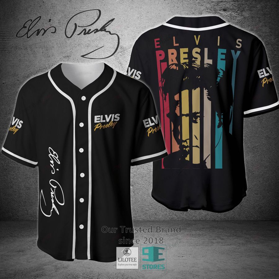 Elvis Presley Color line Baseball Jersey Unisex T-shirt, Sweatshirt, Hoodie, Long Sleeve Tee - T-Shirt, Sweatshirt, Hoodie