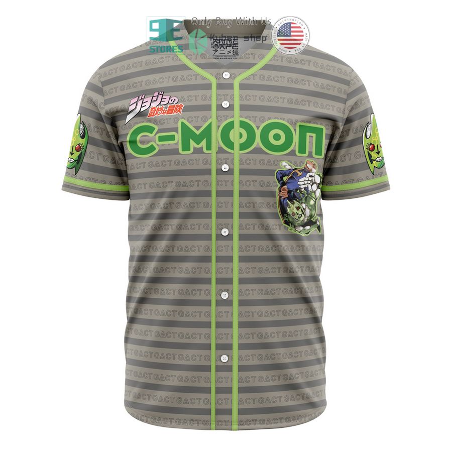 BEST Enrico Pucci C-Moon Jojo's Bizarre Adventure Baseball Jersey Unisex T-shirt, Sweatshirt, Hoodie, Long Sleeve Tee - T-Shirt, Sweatshirt, Hoodie