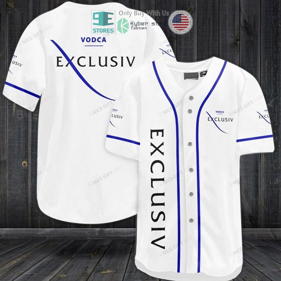 BEST Exclusiv Vodca white Baseball Jersey Unisex T-shirt, Sweatshirt, Hoodie, Long Sleeve Tee - T-Shirt, Sweatshirt, Hoodie