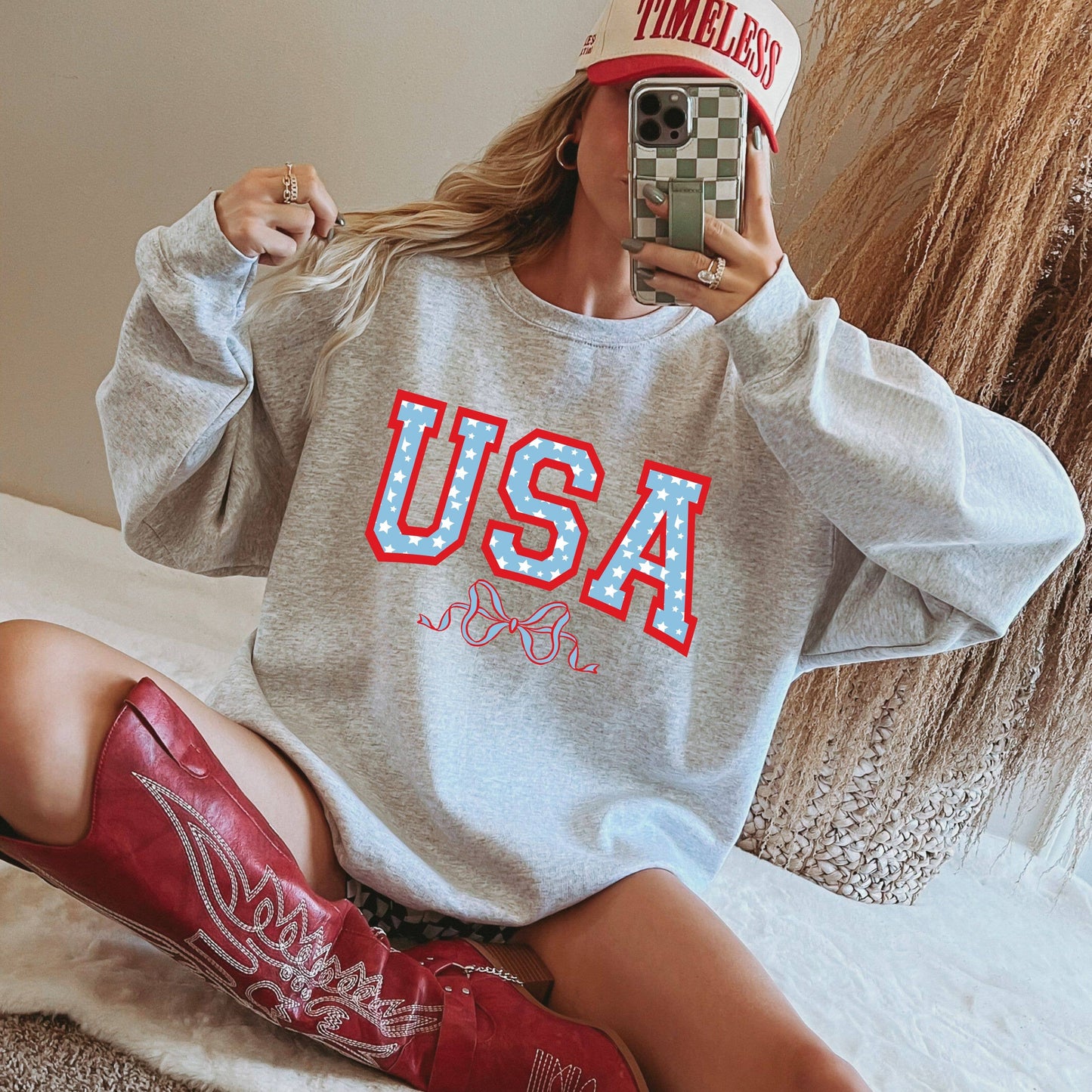 Fourth of July, Red White and Blue, Patriotic, Americana Unisex T-shirt, Sweatshirt, Hoodie, Long Sleeve Tee - T-Shirt, Sweatshirt, Hoodie