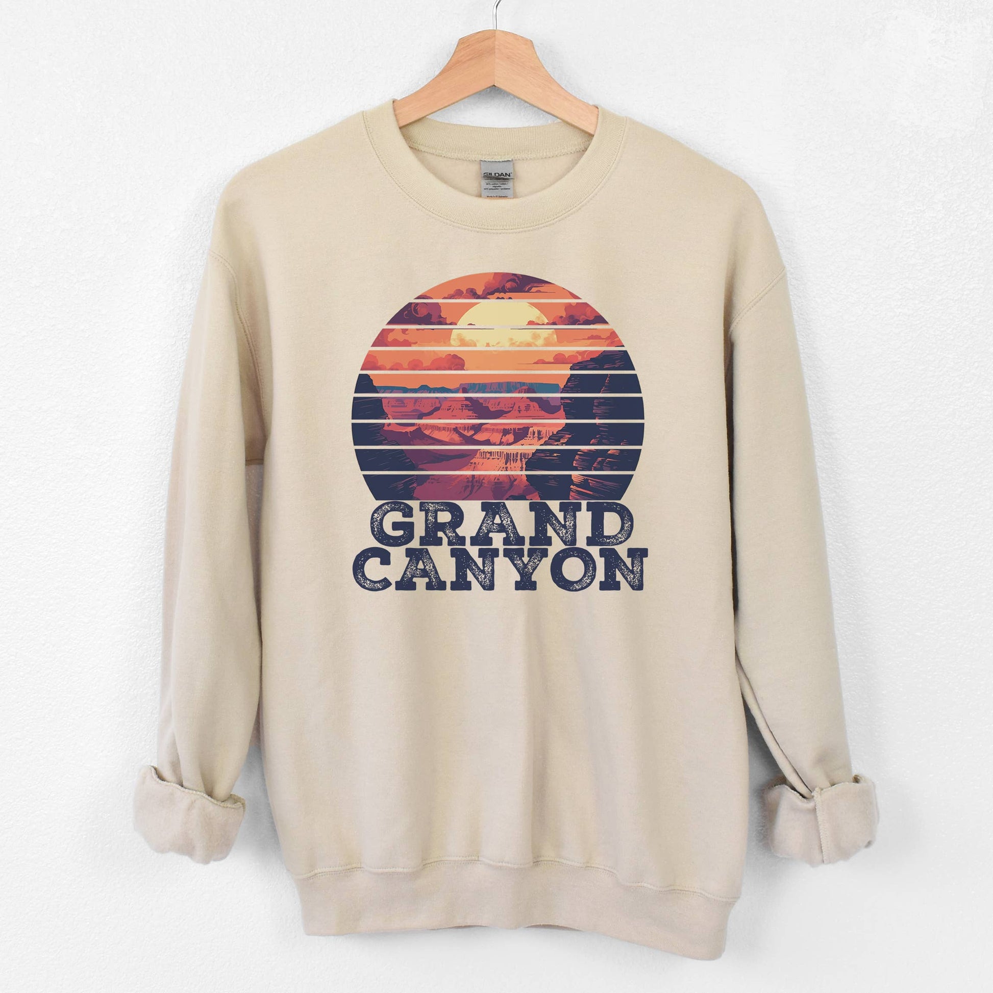 Grand Canyon Sand Sweatshirt | National Park  | Sizes S-2XL Unisex T-shirt, Sweatshirt, Hoodie, Long Sleeve Tee - T-Shirt, Sweatshirt, Hoodie