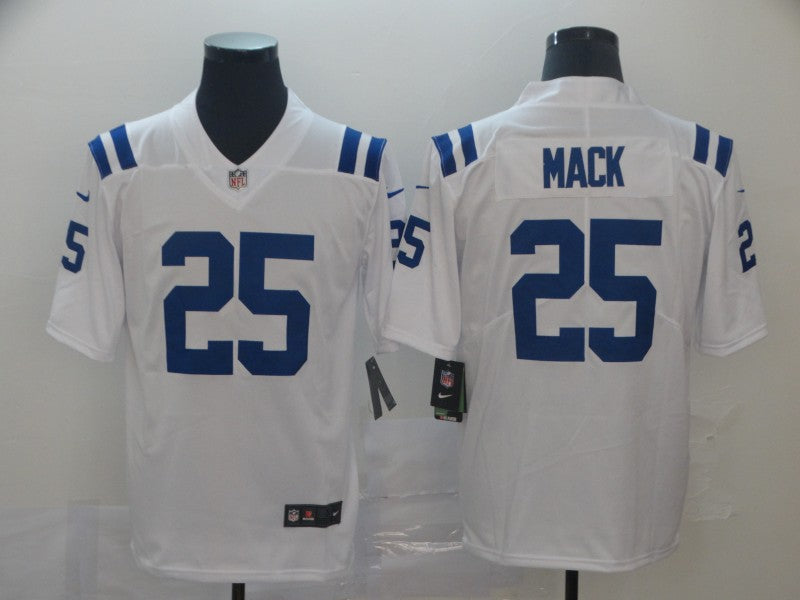 Men's Indianapolis Colts Marlon Mack White Player Jersey football jersey product view 1