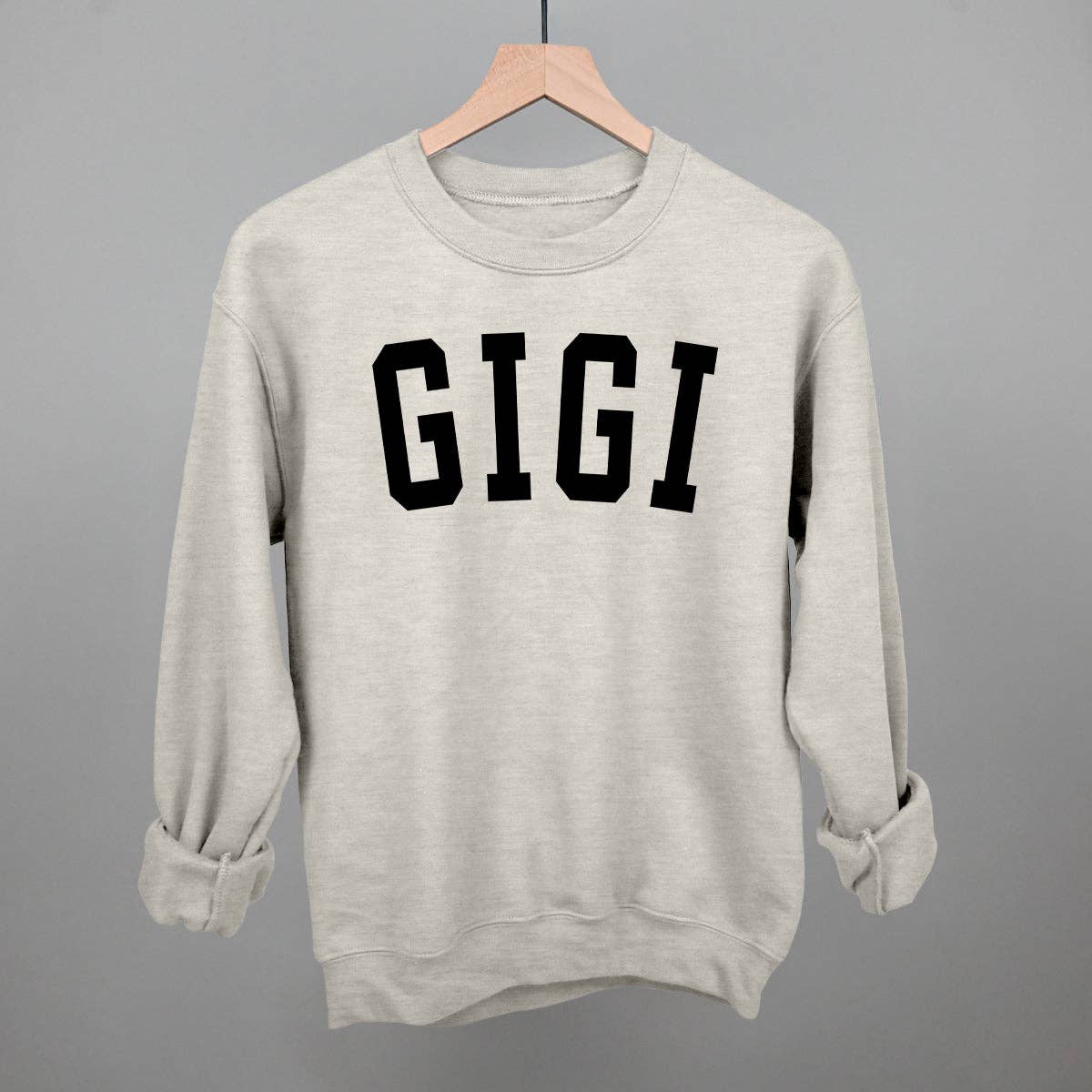 Gigi (Collegiate) Unisex T-shirt, Sweatshirt, Hoodie, Long Sleeve Tee - T-Shirt, Sweatshirt, Hoodie