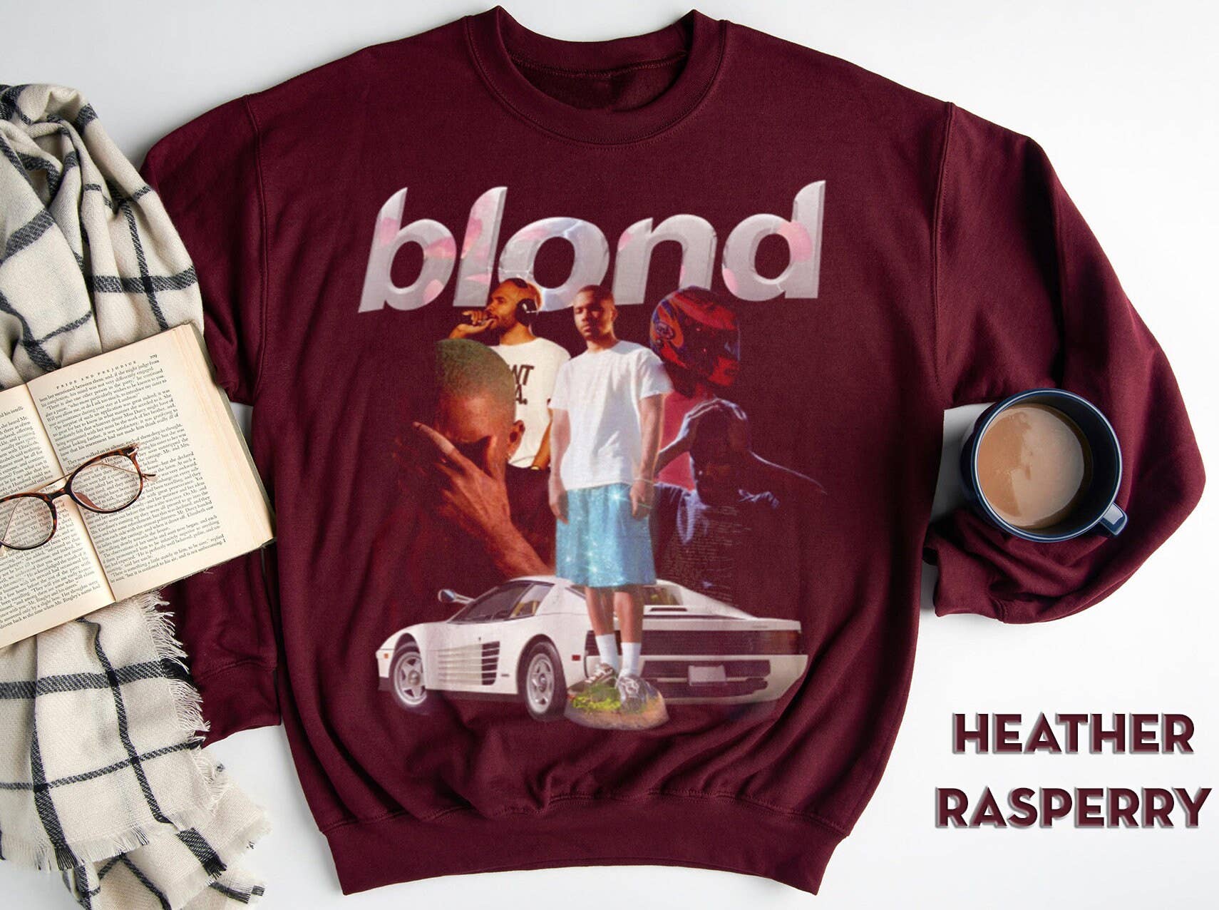 Vintage Frank Ocean Sweatshirt - Unisex Hip Hop 90s Style Unisex T-shirt, Sweatshirt, Hoodie, Long Sleeve Tee - T-Shirt, Sweatshirt, Hoodie