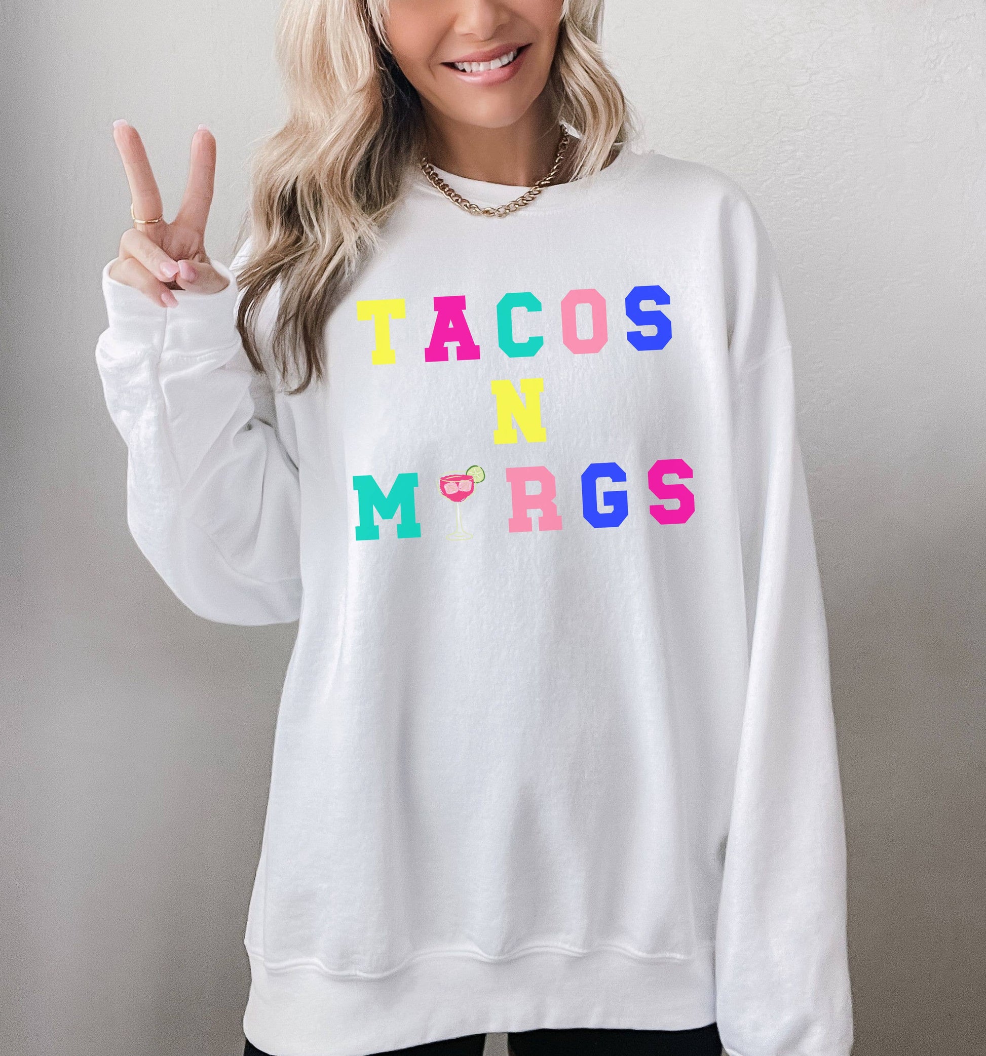 Tacos and Margs, Margarita Sweatshirt, Cinco De Mayo, Summer Unisex T-shirt, Sweatshirt, Hoodie, Long Sleeve Tee - T-Shirt, Sweatshirt, Hoodie