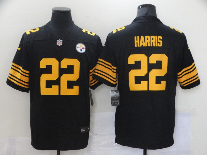 Men's Pittsburgh Steelers Najee Harris Black Alternate Legend Jersey football jersey product view 1