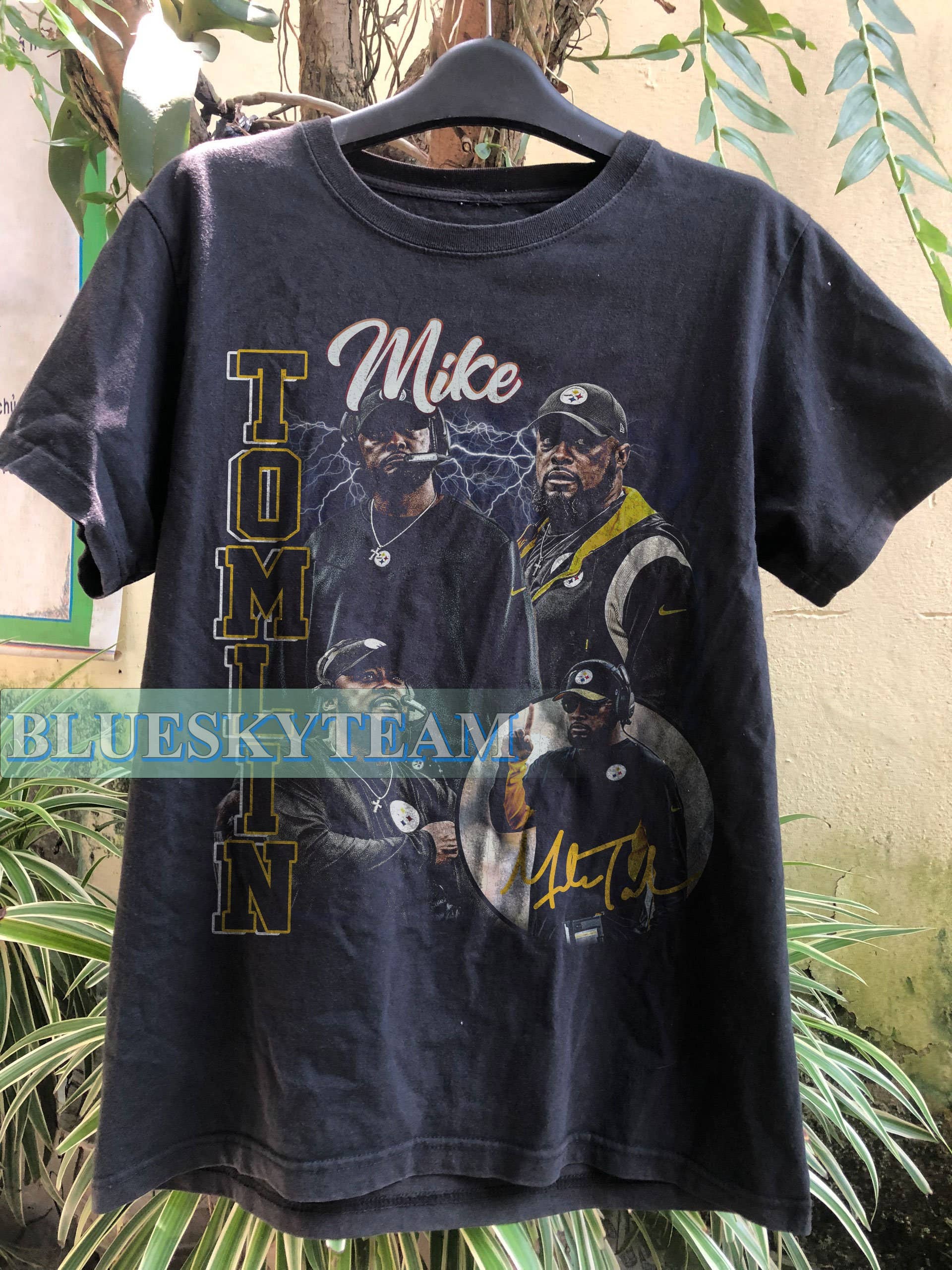 Mike Tomlin Vintage Unisex T-Shirt Best Gift For Him and Her Unisex T-shirt, Sweatshirt, Hoodie, Long Sleeve Tee - T-Shirt, Sweatshirt, Hoodie