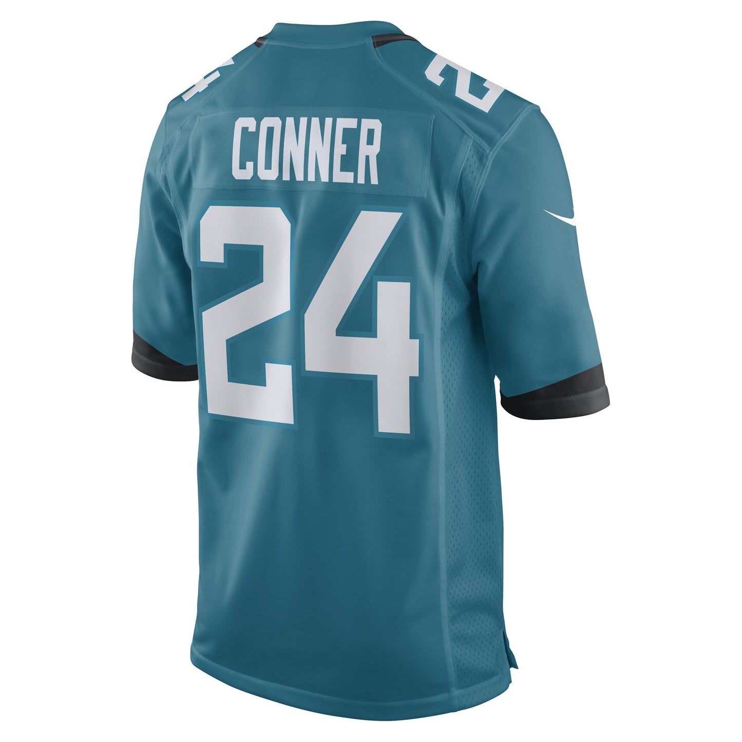 Snoop Conner Jacksonville Jaguars Game Jersey - Teal football jersey product view 3