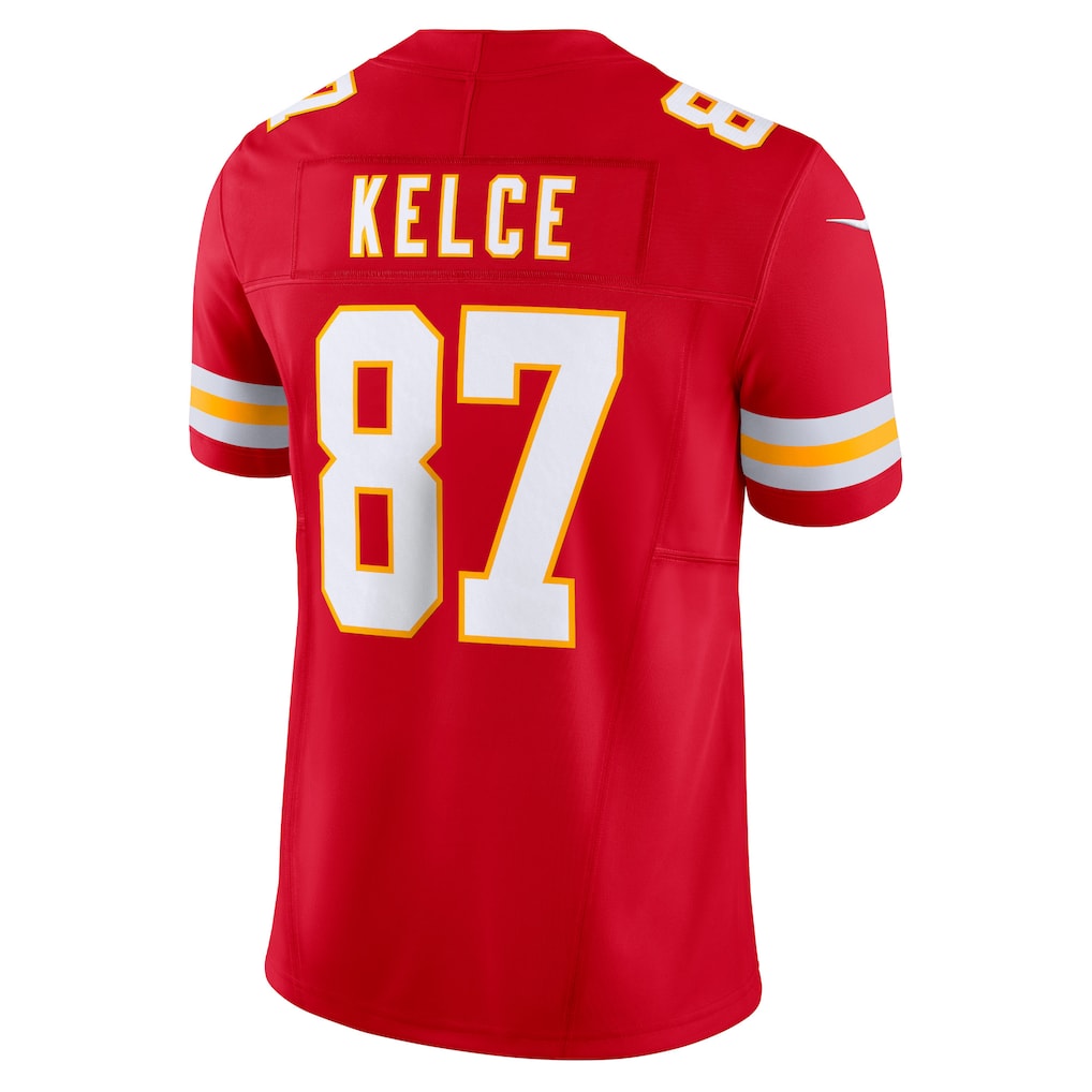 KC.Chiefs #87 Travis Kelce Red Vapor F.U.S.E. Limited Jersey football jersey product view 1