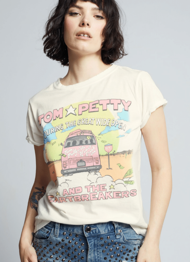 302501 - 730 Tom Petty Touring the Great Unisex T-shirt, Sweatshirt, Hoodie, Long Sleeve Tee - T-Shirt, Sweatshirt, Hoodie
