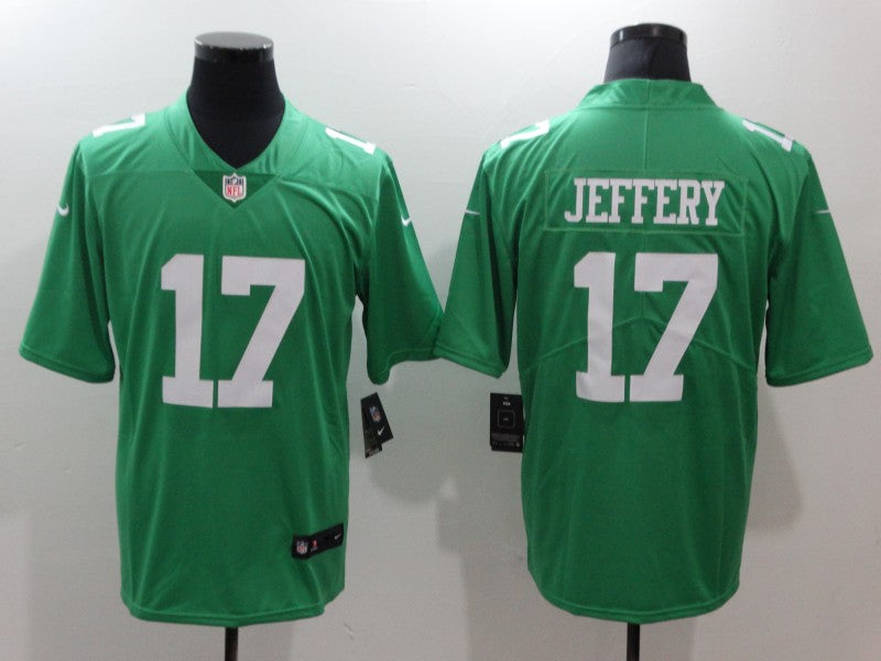Men's Philadelphia Eagles Alshon Jeffery Green Game Jersey football jersey product view 1