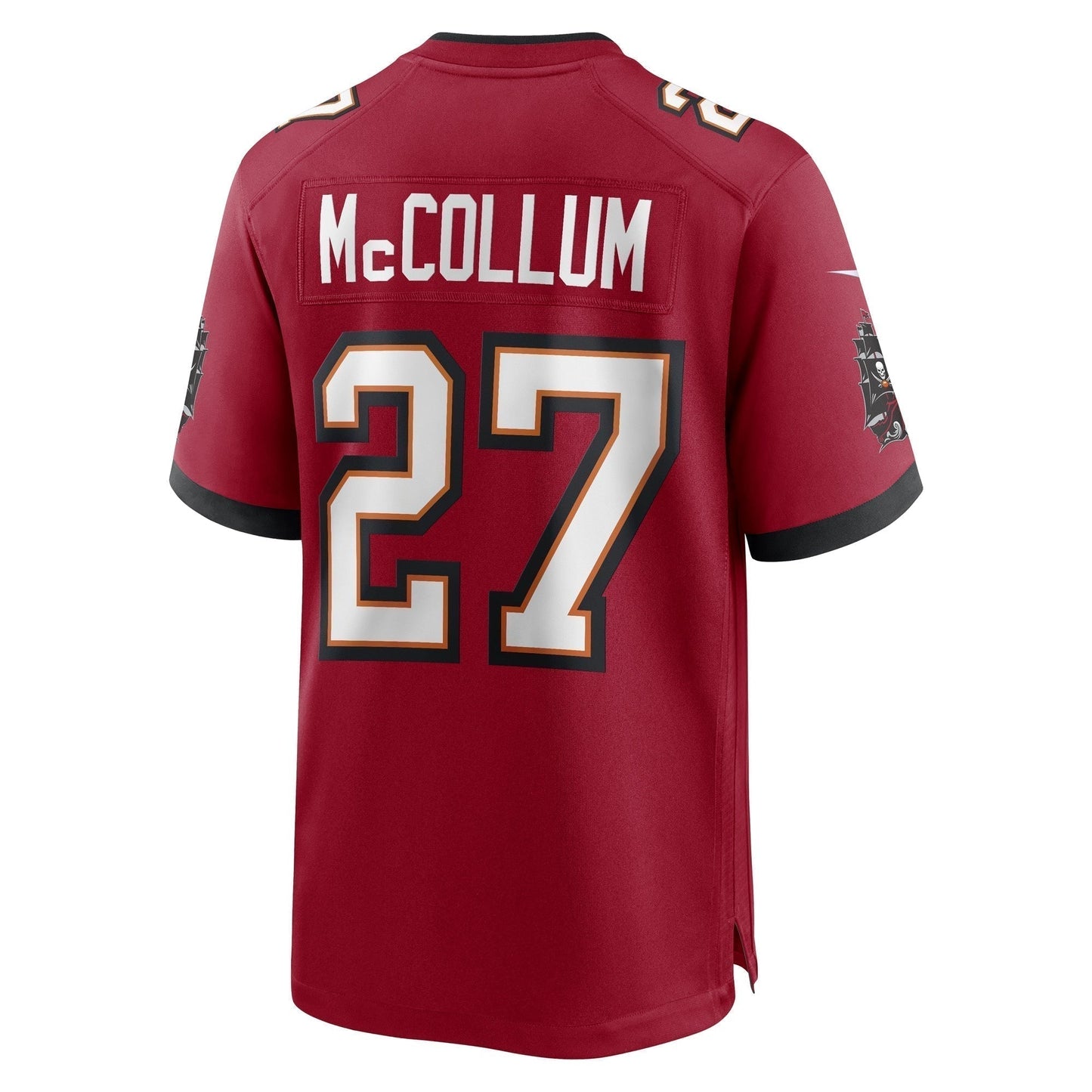 Zyon McCollum Tampa Bay Buccaneers Game Jersey - Red football jersey product view 3