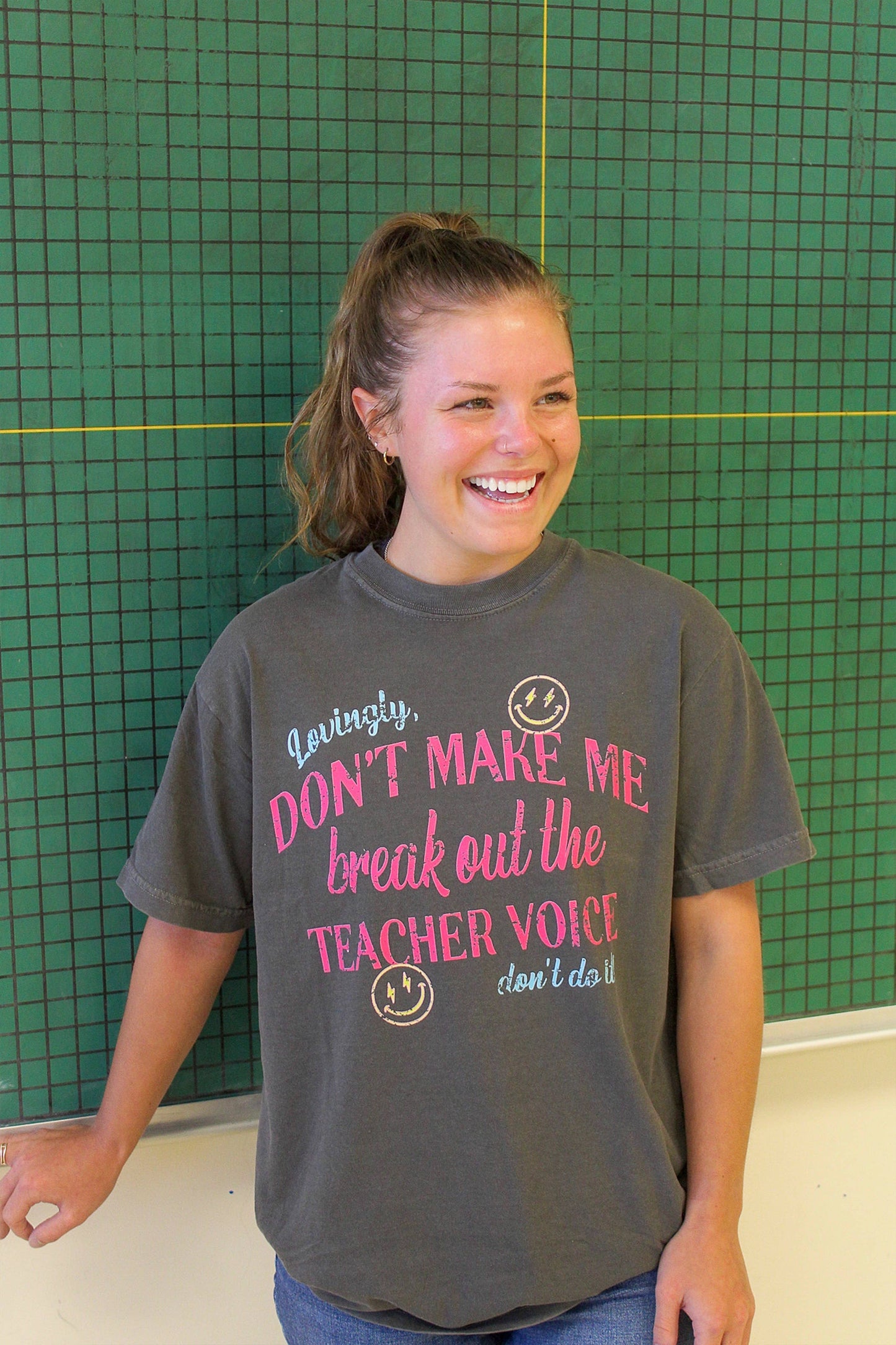 Teacher Voice Graphic Tee Unisex T-shirt, Sweatshirt, Hoodie, Long Sleeve Tee - T-Shirt, Sweatshirt, Hoodie