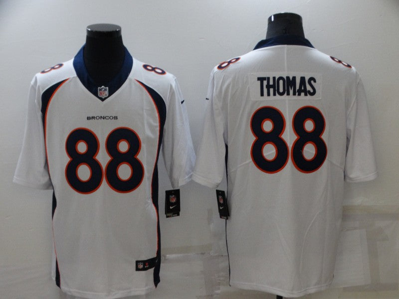 Men's Denver Broncos Demaryius Thomas White Game Player Jersey football jersey product view 1