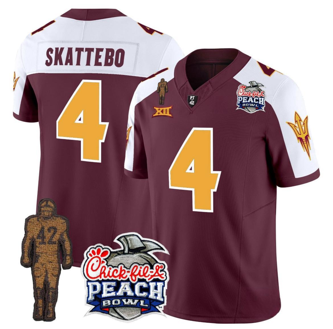 Arizona State Sun Devils College Football Jersey football jersey product view 1