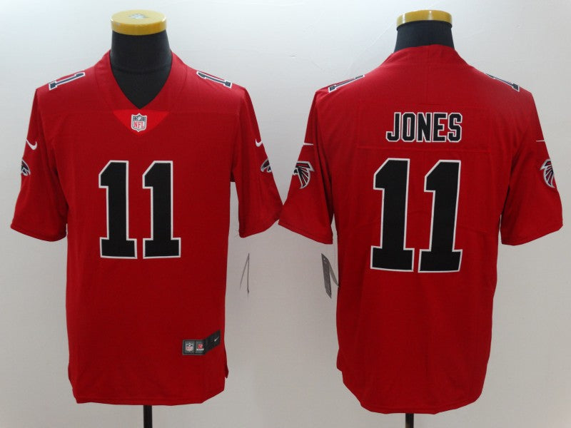 Men's Atlanta Falcons Julio Jones #11 Red Alternate Game Jersey1 football jersey product view 1