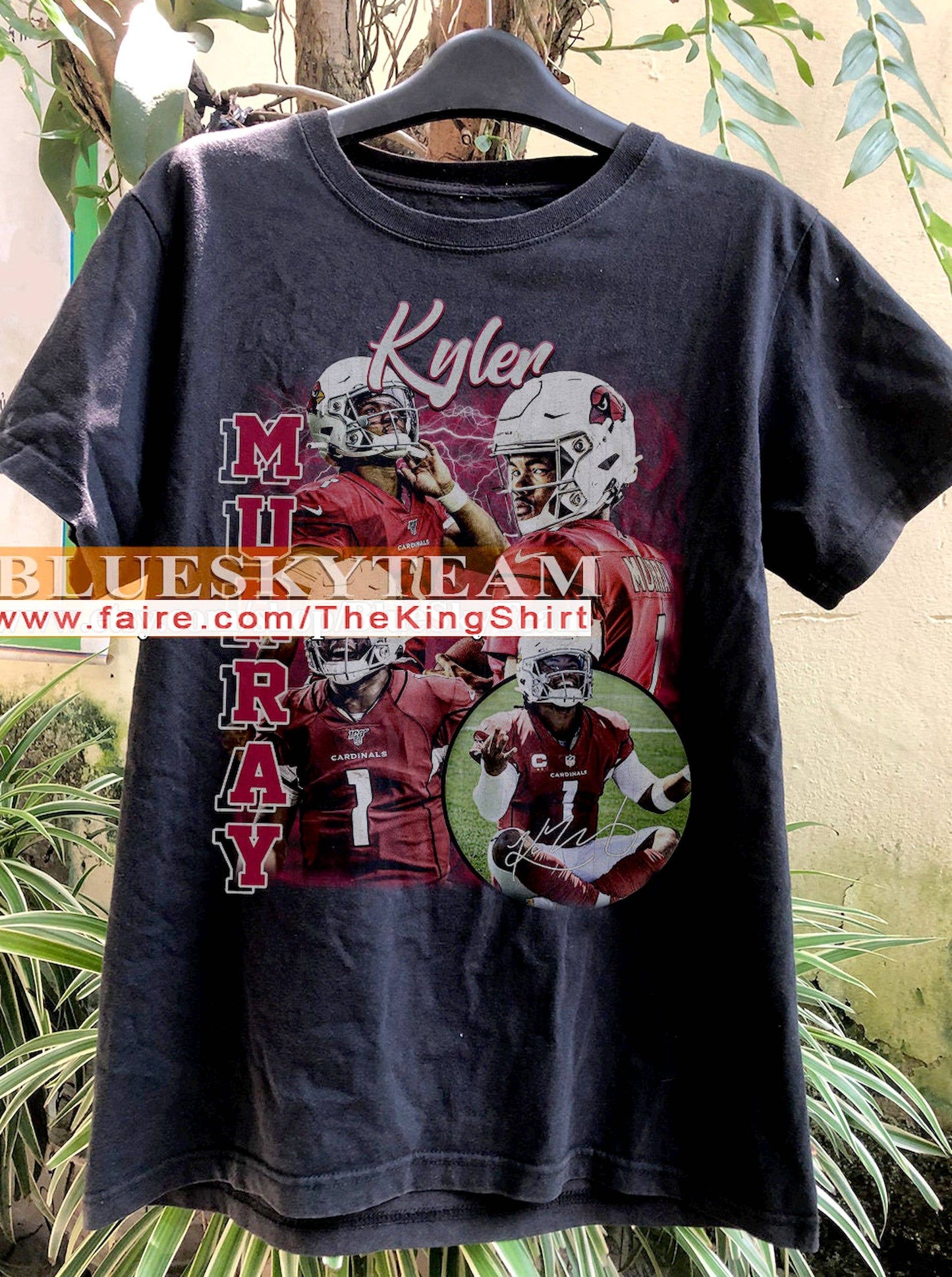 Vintage 90s Kyler Murray Graphic Retro Sport Tee Shirt Unisex T-shirt, Sweatshirt, Hoodie, Long Sleeve Tee - T-Shirt, Sweatshirt, Hoodie
