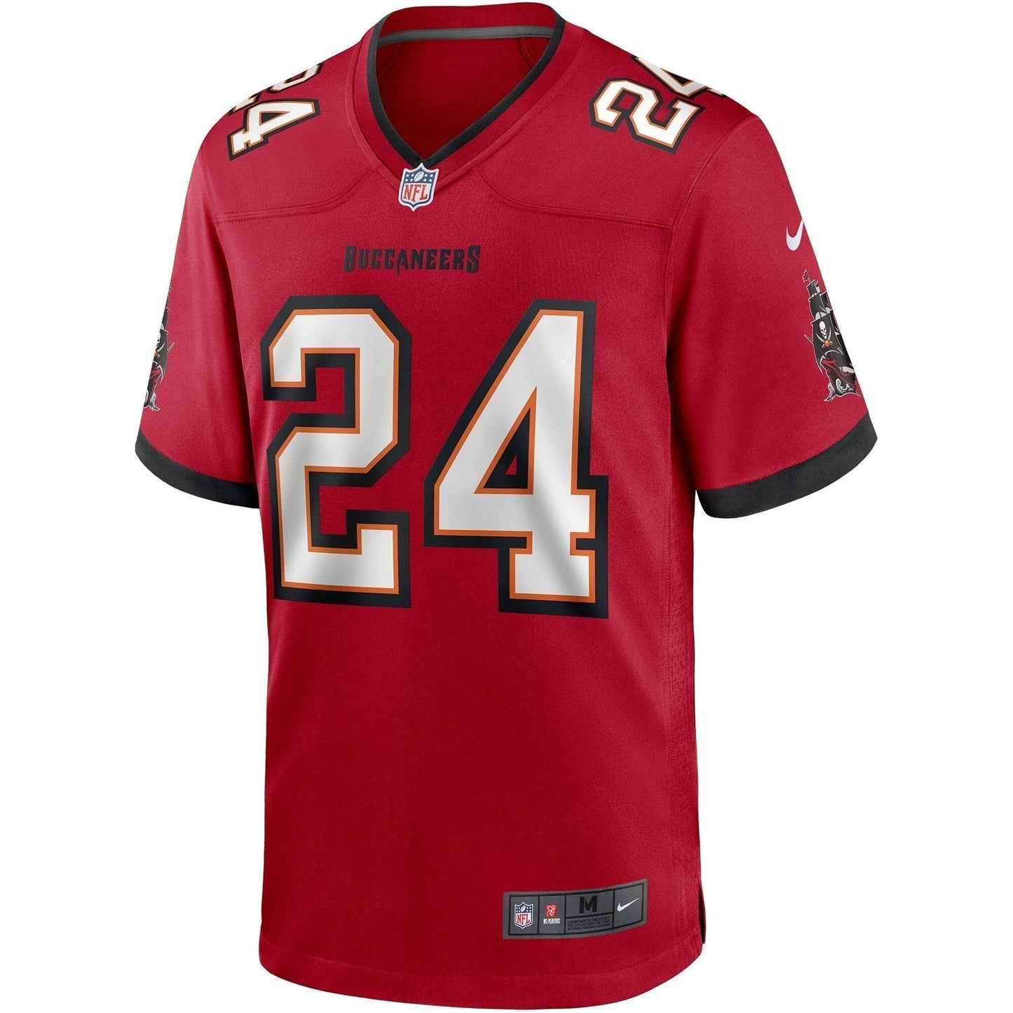 Cadillac Williams Tampa Bay Buccaneers Game Retired Jersey - Red football jersey product view 2