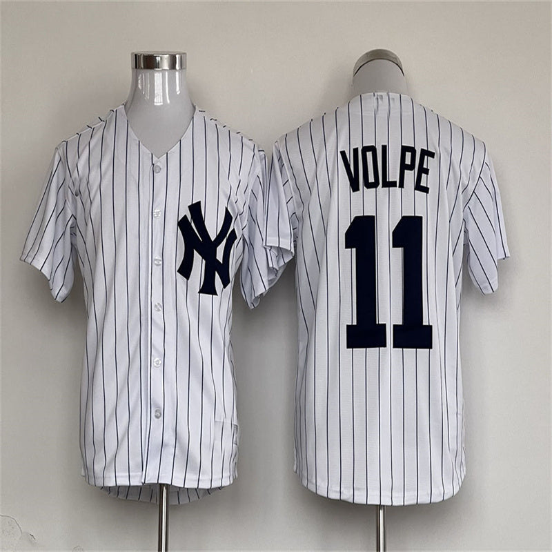 New York Yankees #11 Anthony Volpe White Home Replica Player Name Jersey Baseball Jerseys baseball jersey product view 1