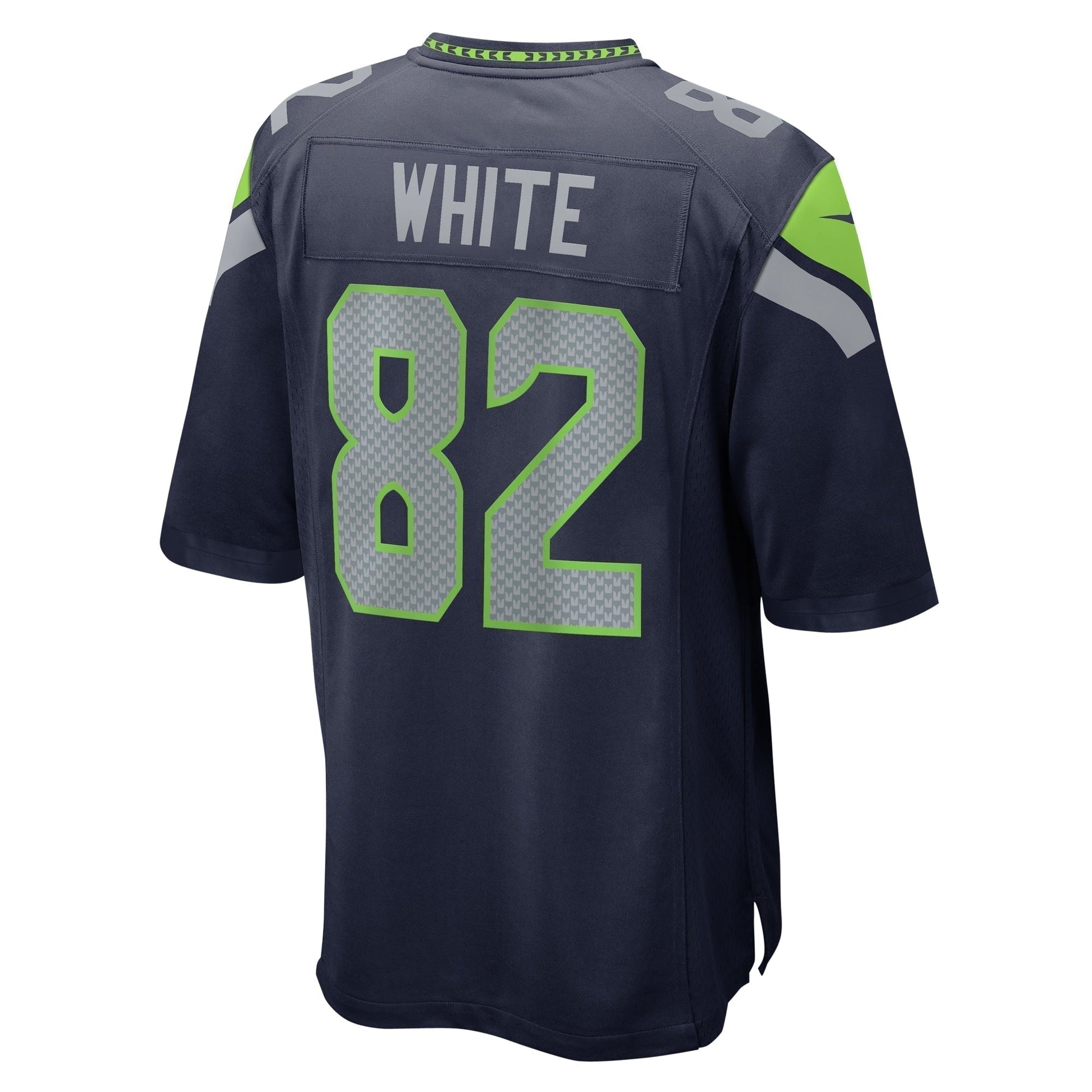Cody White Seattle Seahawks Game Jersey - College Navy football jersey product view 3