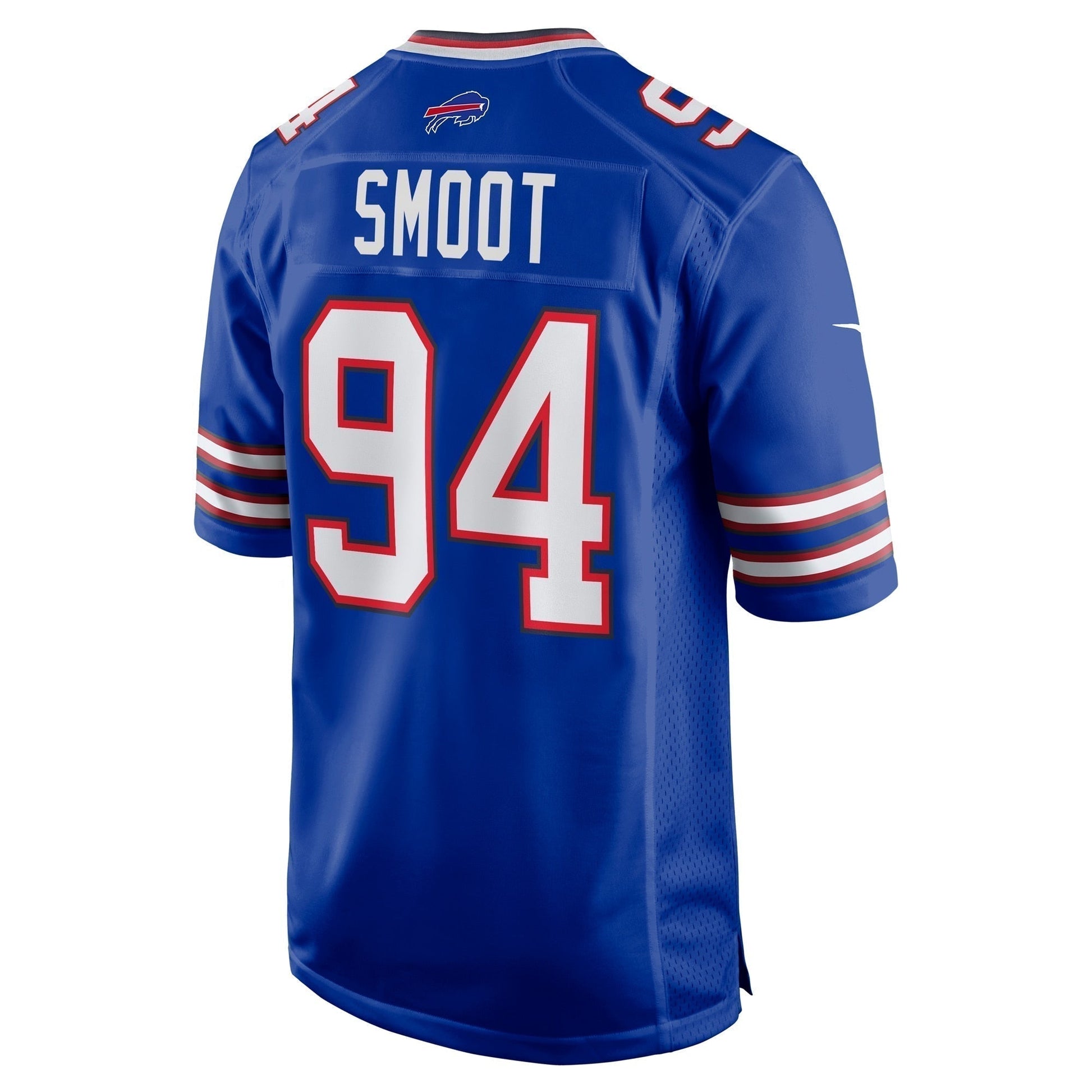 Dawuane Smoot Buffalo Bills Game Jersey - Royal football jersey product view 3