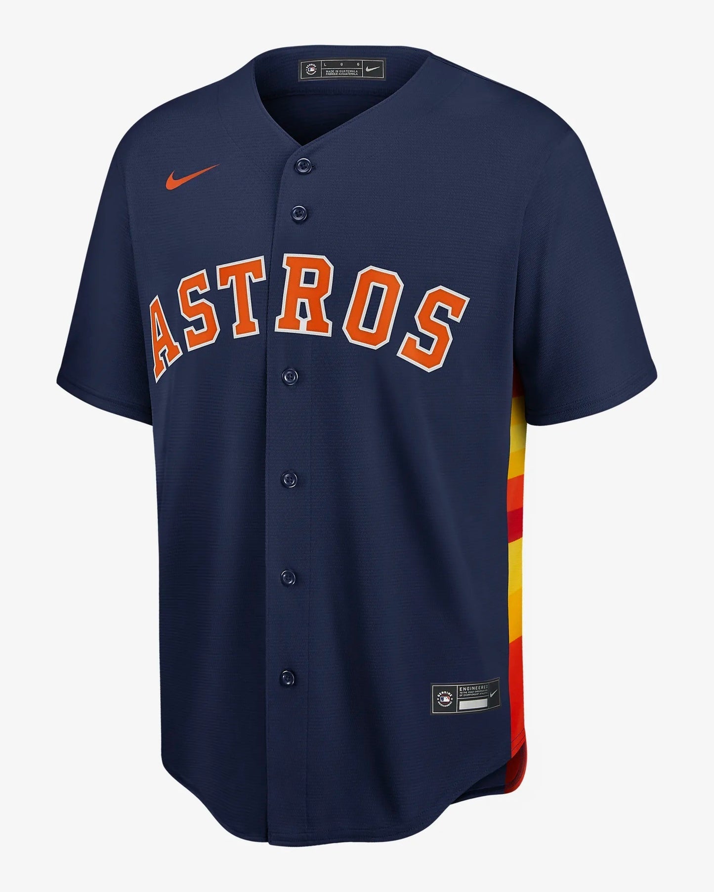 Houston Astros Jerseys baseball jersey product view 1