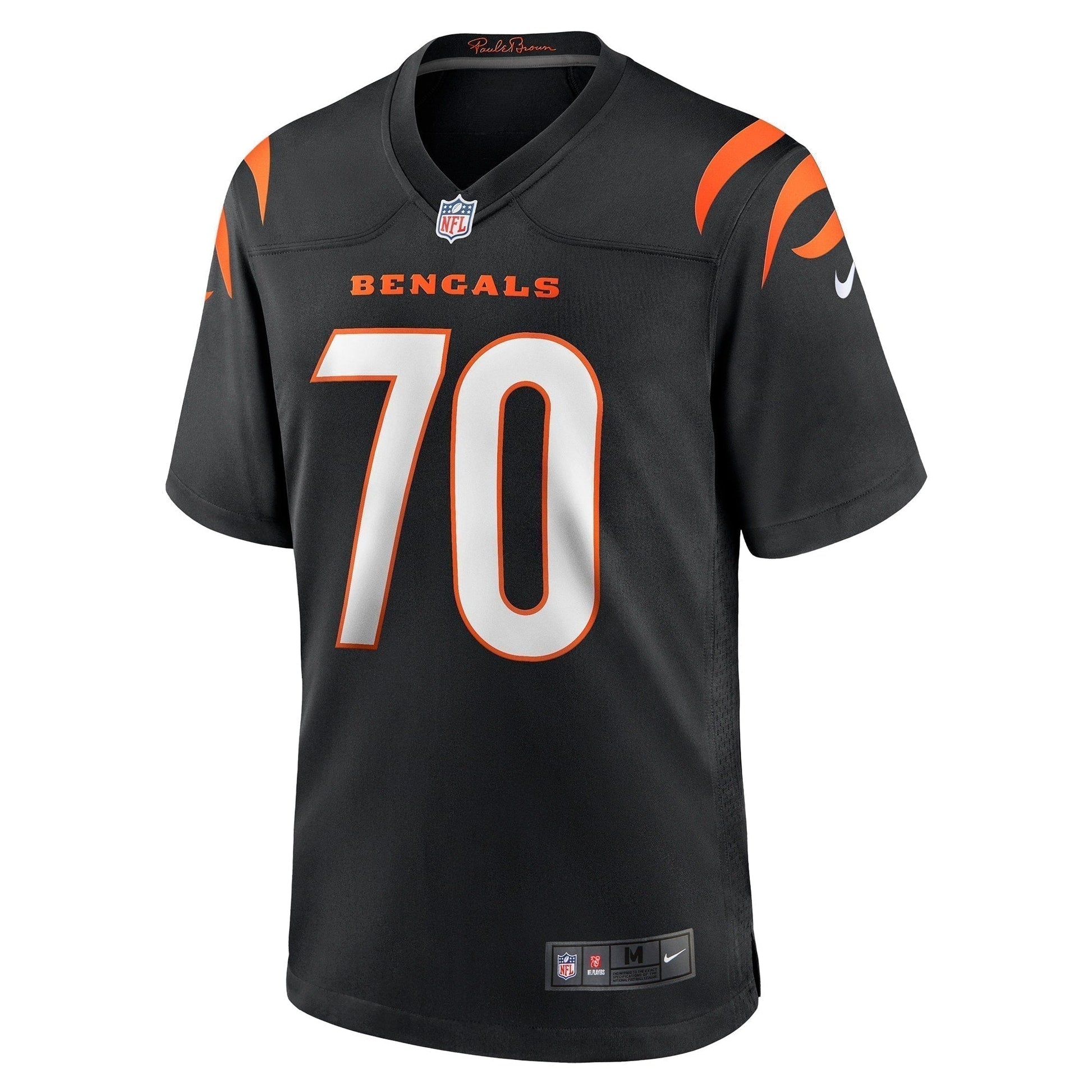 D'Ante Smith Cincinnati Bengals Game Jersey - Black football jersey product view 2