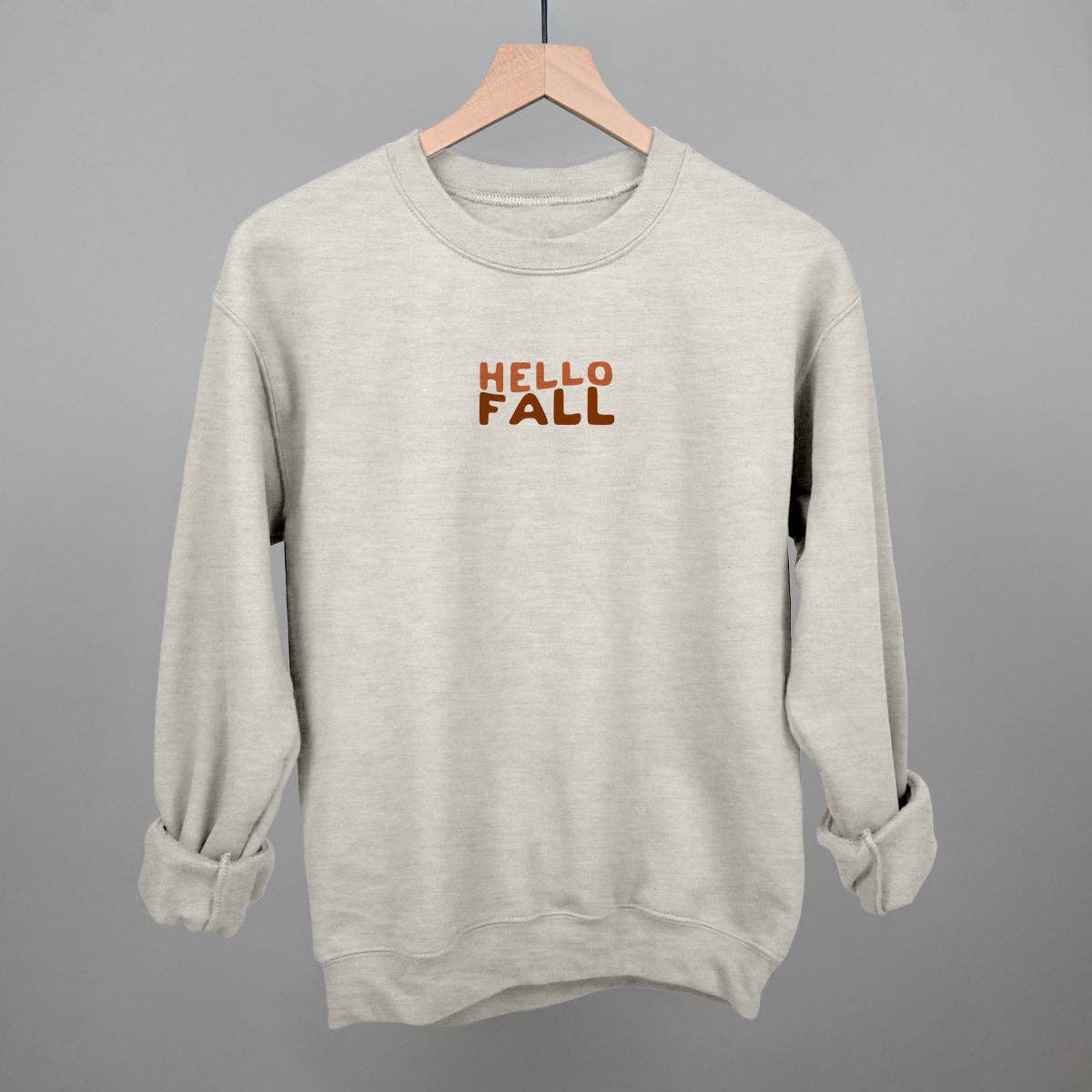 Hello Fall (Micro Wave) Unisex T-shirt, Sweatshirt, Hoodie, Long Sleeve Tee - T-Shirt, Sweatshirt, Hoodie
