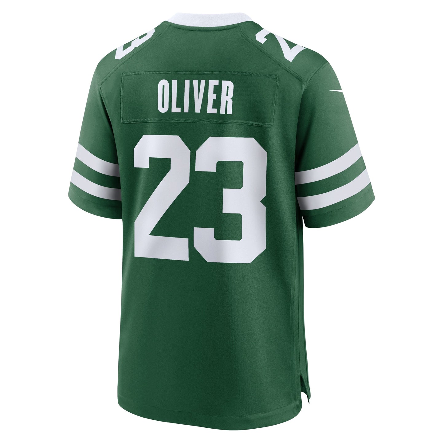 Isaiah Oliver New York Jets Team Game Jersey - Legacy Green football jersey product view 3